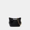 ALEXANDER MCQUEEN PEAK HANDTASCHE - ALEXANDER MCQUEEN - KUNSTLEDER - SCHWARZ