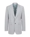 Alexander Mcqueen Wool And Mohair Blazer In Gray