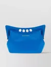 Alexander Mcqueen Light Blue Peak Mini Shoulder Bag