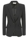 Alexander Mcqueen Peak Shld One But Jk In Black
