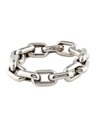 Pre-owned Alexander Mcqueen Peek Chain Bracelet, 6.25" In Multi