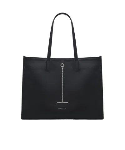 Alexander Mcqueen Pendant Tote Bag In Black