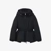 ALEXANDER MCQUEEN PEPLUM PUFFER JACKET