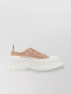 ALEXANDER MCQUEEN PERFORATED CHUNKY SOLE SNEAKERS
