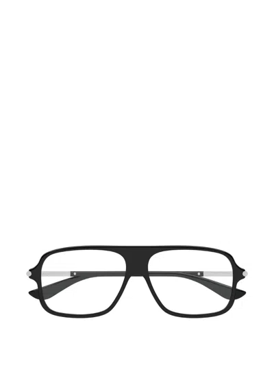 Alexander Mcqueen Pilot Frame Glasses