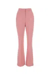 Alexander Mcqueen Women's Crepe Cigarette Pant In Cherryblossompink