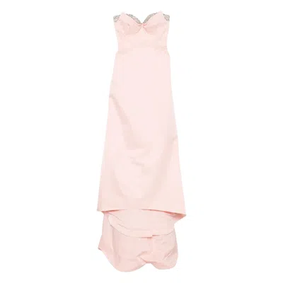 ALEXANDER MCQUEEN ALEXANDER MCQUEEN PINK DRESSES - EVENING DRESSES WOMEN