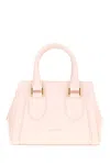 Alexander Mcqueen Structured Leather Tote Bag With Top Handles