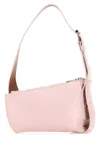 Alexander Mcqueen Pink Leather Sling T-bar Crossbody Bag In Pink