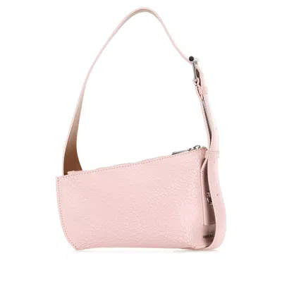 Alexander Mcqueen Pink Leather Sling T-bar Crossbody Bag