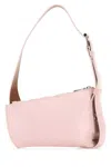 Alexander Mcqueen Pink Leather Sling T-bar Crossbody Bag In Pink
