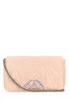 Alexander Mcqueen Women's Leather Small Seal Shoulder Bag In Pink