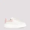 Alexander Mcqueen Pink Leather Sneakers In Pink