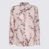 Alexander Mcqueen Cherry Blossom Print Button-front Blouse