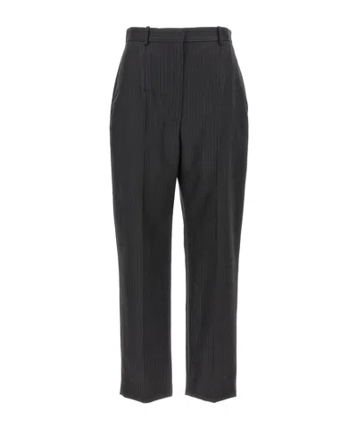 ALEXANDER MCQUEEN ALEXANDER MCQUEEN STRAIGHT-LEG PINSTRIPE TAILORED PANTS