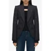 Alexander Mcqueen Blazer Jacket In Grey