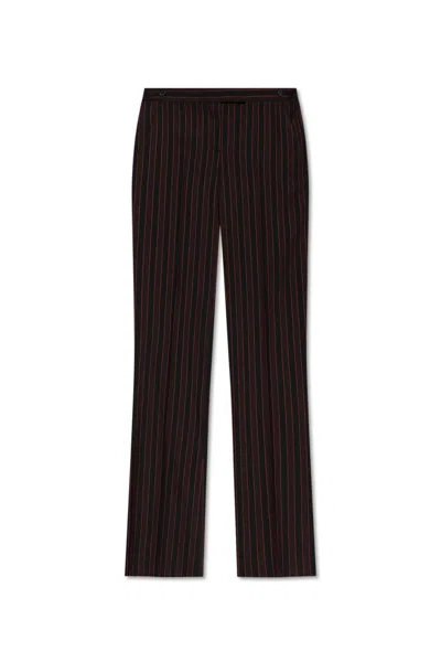 ALEXANDER MCQUEEN PINSTRIPED LOW-RISE TROUSERS