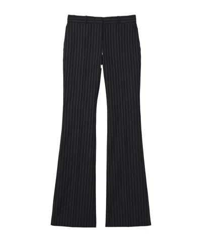 Alexander Mcqueen Pinstriped Straight Trousers In Multi