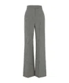 Alexander Mcqueen Slim Fit Trousers With Pockets And Belt Loops In Gray
