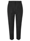 ALEXANDER MCQUEEN PLAIN CROPPED TROUSERS