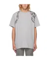 Alexander Mcqueen Plain Knitted T-shirt In White