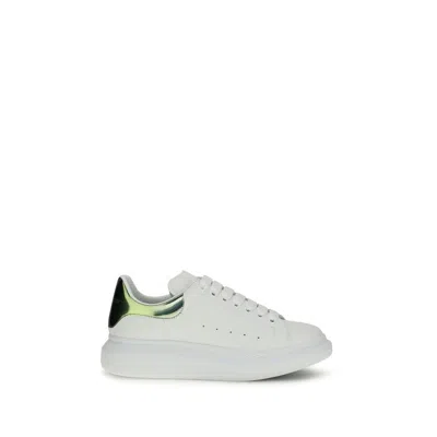 Alexander Mcqueen Platform Calf Leather Sneaker In Multi