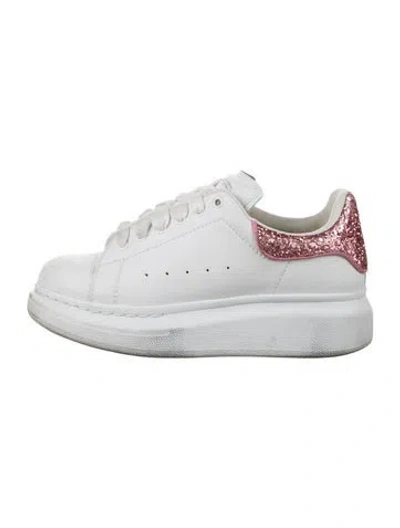 Pre-owned Alexander Mcqueen Kids' Platform Low Tops In White