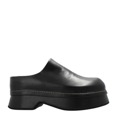 Alexander Mcqueen Platform Sandals In Black