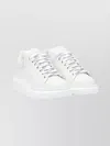 Alexander Mcqueen Platform Sneakers Leather Upper In White