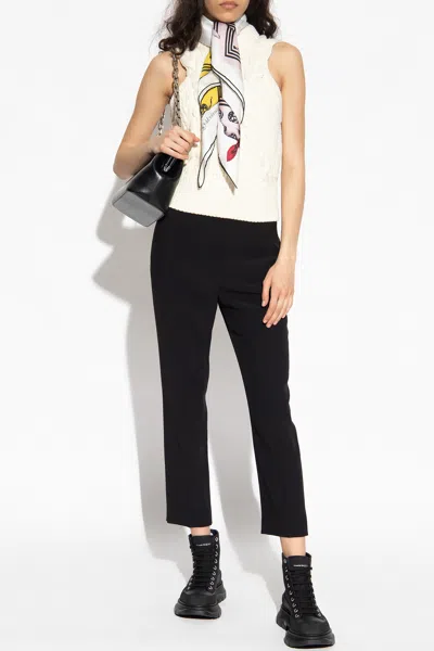 ALEXANDER MCQUEEN ALEXANDER MCQUEEN PLEAT-FRONT TROUSERS