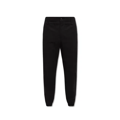 Alexander Mcqueen Pleat-front Trousers Men In Black