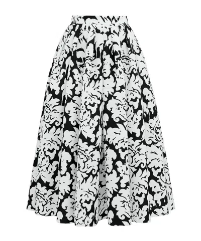 ALEXANDER MCQUEEN ALEXANDER MCQUEEN PLEATED FLARED SKIRT