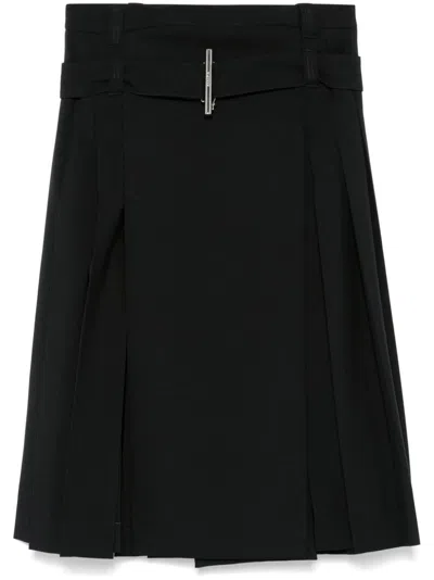 ALEXANDER MCQUEEN PLEATED MIDI SKIRT