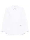 Alexander Mcqueen Pleated Panel Shirt In White