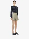 Alexander Mcqueen Pleated Shorts