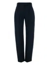 Alexander Mcqueen Navy Blue Wool Pant