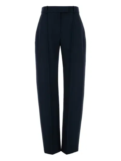ALEXANDER MCQUEEN PLEATED WOOL TROUSERS
