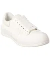 Alexander Mcqueen Plimsoll Leather Sneaker In White