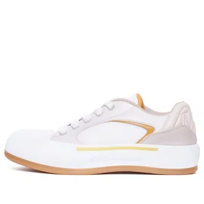 Alexander Mcqueen Plimsoll Sneakers 'beige' In White