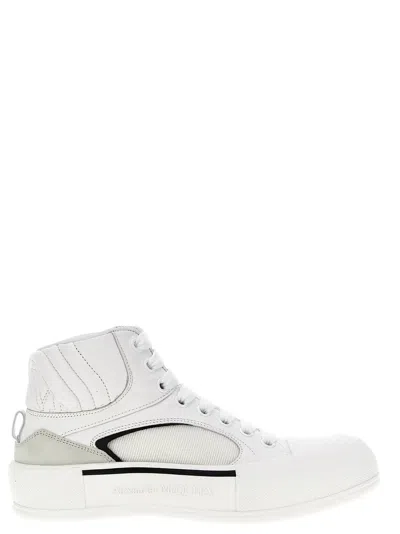 Alexander Mcqueen Plimsoll Sneakers In White