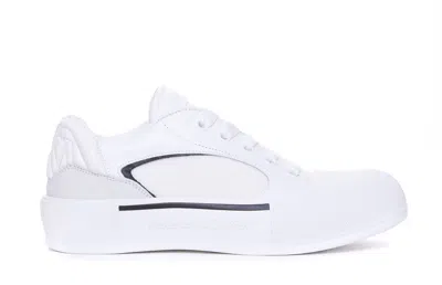 Alexander Mcqueen Plimsoll Trainers In White