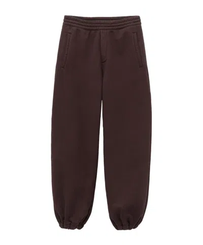 Alexander Mcqueen Contrast-pocket Track Trousers In Brown