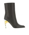 Alexander Mcqueen Leather Armadillo An In Black
