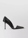 ALEXANDER MCQUEEN POINTED STILETTO PUMPS IN SMOOTH LEATHER