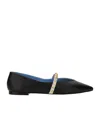 Alexander Mcqueen Studded Strap Ballerina Shoes