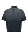 Alexander Mcqueen Polo - Gris In Black