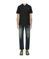 Alexander Mcqueen Alexander Mc Queen T Shirts And Polos Black In Blue
