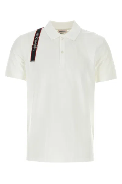 Alexander Mcqueen Polo-m Nd  Male In White