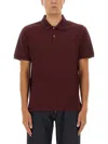Alexander Mcqueen Alexander Mc Queen Polo Shirt With Logo On The Collar In Red