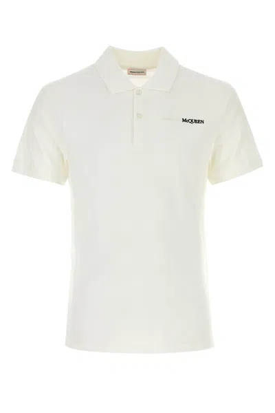 Alexander Mcqueen Polo-xl Nd  Male In White